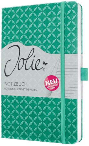 sigel Carnet de notes Jolie, similicuir, A5, vert menthe