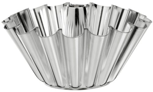 GastroMax Moule à kougelhopf, en fer blanc, 1,5 L, argent