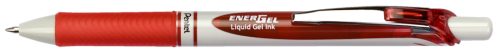 Pentel Stylo roller à encre gel EnerGel BL77 Eco, rouge