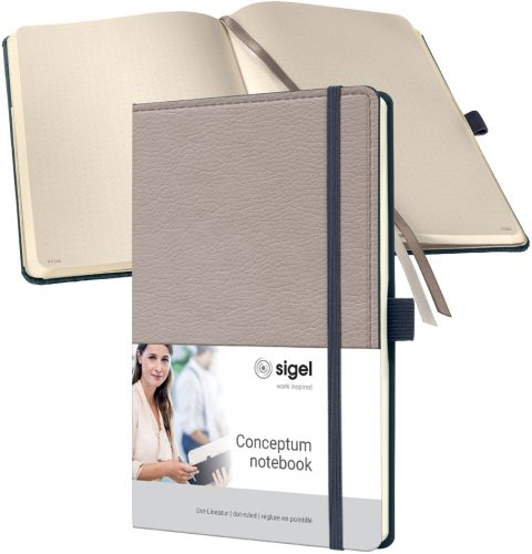 sigel Carnet de notes Conceptum Design Casual, A5, beige