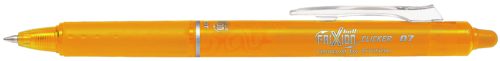 PILOT Stylo roller FRIXION BALL CLICKER 07, abricot