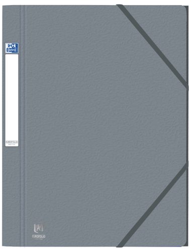 Oxford Chemise à élastique EUROFOLIO+ PRESTIGE, A4, gris