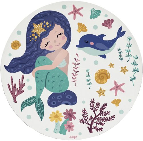 CEP Tapis de souris KIDS 'Sirène', rond