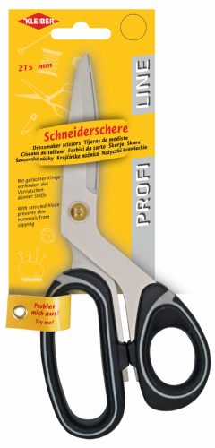 KLEIBER Ciseaux de couture Profiline, 215 mm, noir/blanc