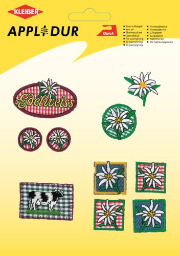 KLEIBER Assortiment d'applications 'Country Style' 10 motifs