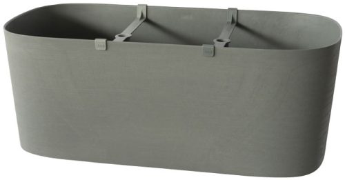tera Jardinière 'Kos', largeur: 780 mm, fog grey
