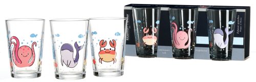 Ritzenhoff & Breker Verre MONDE SOUS-MARIN, set de 3