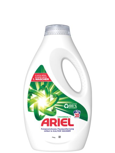 ARIEL Lessive liquide Universal+, 2 litres, 40 lavages