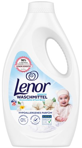Lenor Lessive liquide Sensitiv, 1,25 l, 25 lavages