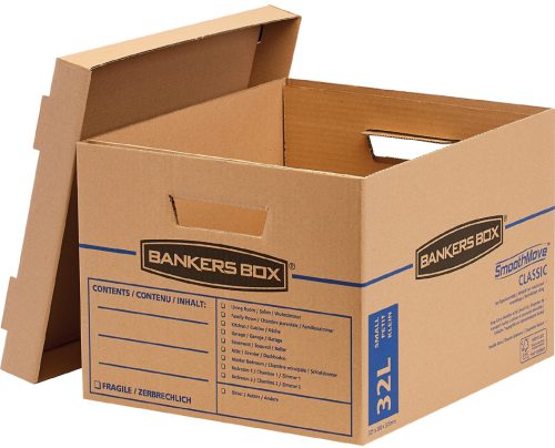 Fellowes BANKERS BOX Carton déménagement SmoothMove Classic