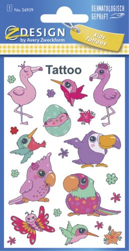 ZDesign KIDS Tatouage enfants 'dauphins', coloré