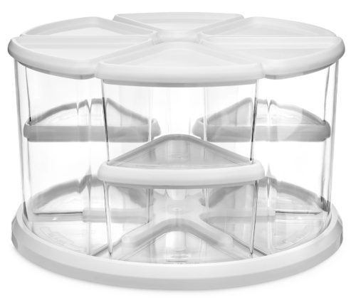 deflecto Organiseur manège, transparent / blanc