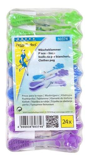 Peggy Perfect Pince à linge 'Sunflower', pack de 24