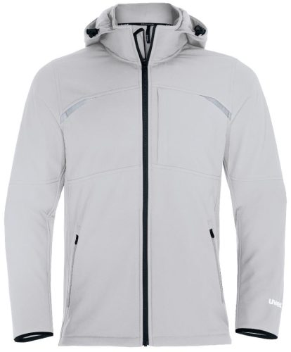 uvex Veste Softshell suXXeed craft, 6XL, blanc