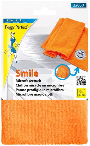 Peggy Perfect Chiffon microfibre 'Smile', orange
