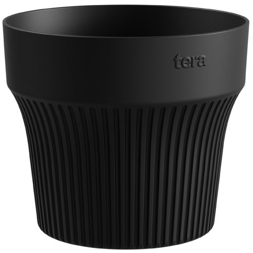 tera Cache-pot 'Tiny', diamètre: 80 mm, ash
