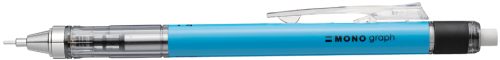 TOMBOW Porte-mines 'MONO graph', 0,7 mm, bleu fluo