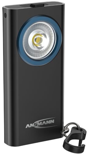 ANSMANN Lampe porte-clés ML400R avec fonction boost, noir