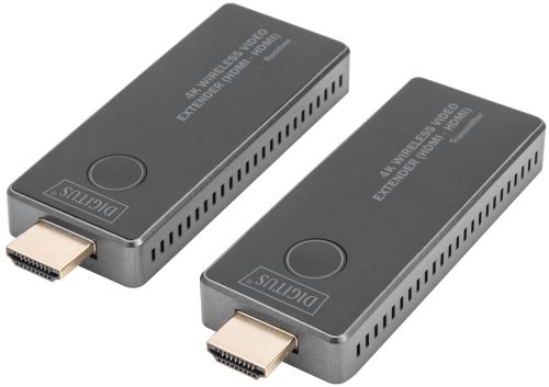 DIGITUS Kit extenseur 4K HDMI sans fil, 30 m (HDMI-HDMI)