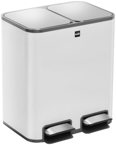 helit Poubelle de tri sélectif 'the classy', 2 x 12 litres