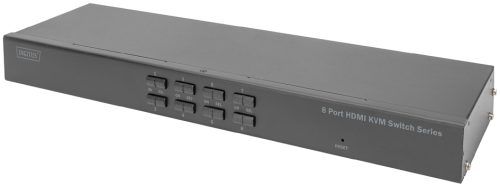 DIGITUS Switch 19' HDMI KVM Single View, 8 ports