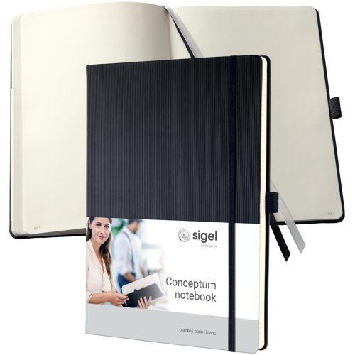 sigel Carnet de notes Conceptum, A4, ligné, beige