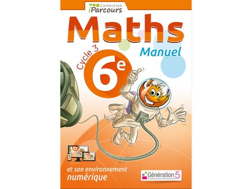 iParcours maths cycle 3 - vol. 6e (édition 2016)