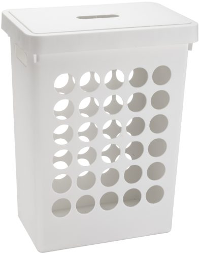 plast team Panier à linge SPRINGFIELD, 33 litres, blanc