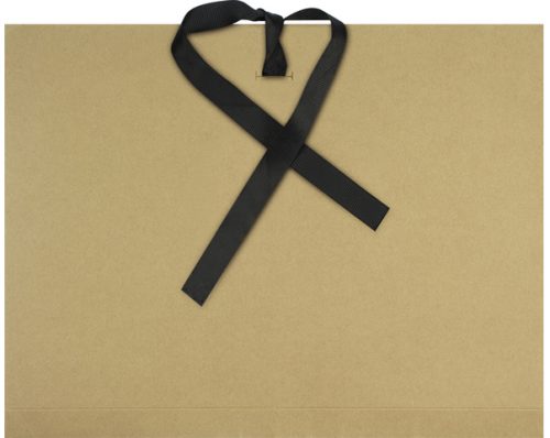 kangaro Carton à dessin Kraft, 500 x 700 mm, avec ruban