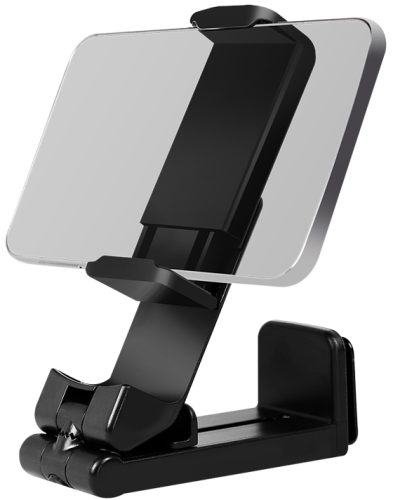 LogiLink Support pour smartphone, à pince, pliable, noir