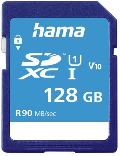 hama Carte mémoire SecureDigital HC, classe 10, 128 GB