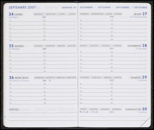 QUO VADIS Recharge pour Agenda Moderne 13 1JR/PAGE, 2026
