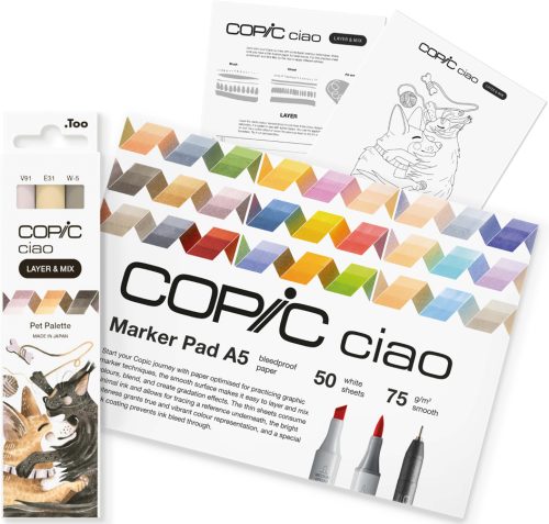 COPIC Marqueur ciao 'LAYER & MIX Starter Set', Pets