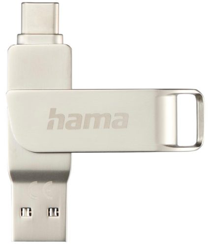 hama Clé USB 3.0/3.1 'C-Rotate Pro', 32 GB, argent
