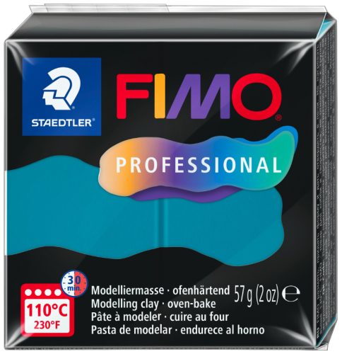 FIMO PROFESSIONAL Pâte à modeler, 57 g, pétrole