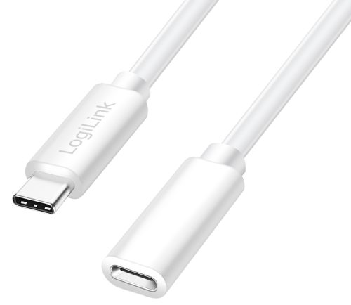 LogiLink Rallonge USB 2.0, 3 m, blanc