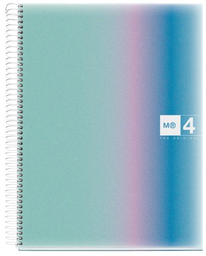 MIQUELRIUS Cahier à spirale 'Notebook AURORA', A4, Santorini