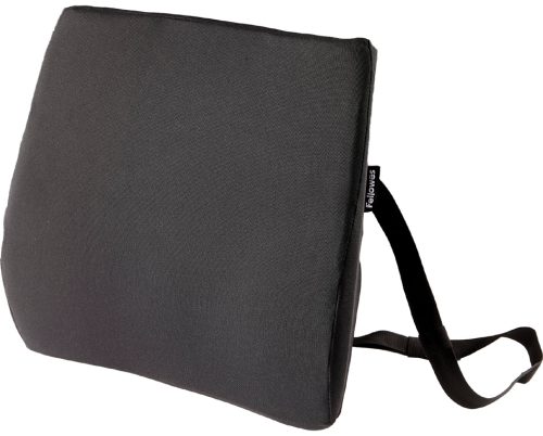 Fellowes Coussin de dossier confort Breyta, noir
