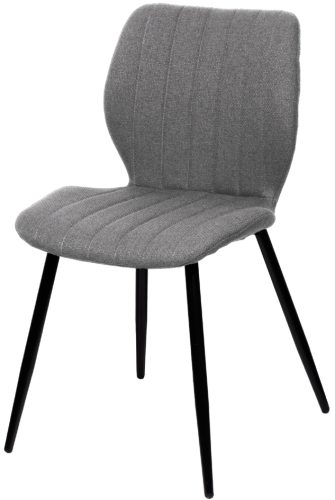 PAPERFLOW Chaise visiteur LINE, set de 2, gris