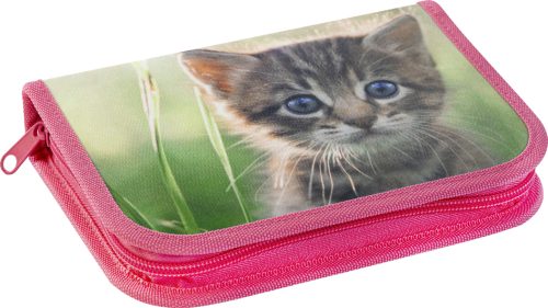 EBERHARD FABER Étui scolaire Chaton, 42 pièces