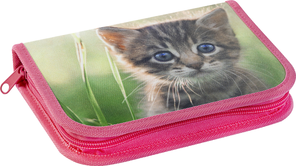 EBERHARD FABER Étui scolaire Chaton, 42 pièces