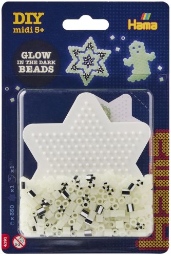 Hama Perles à repasser midi 'Étoile lumineuse', blister