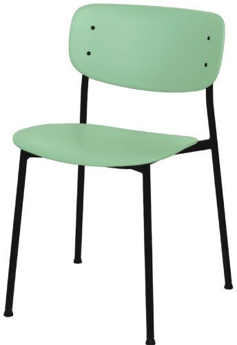 PAPERFLOW Chaise visiteur SOHO, set de 2, vert