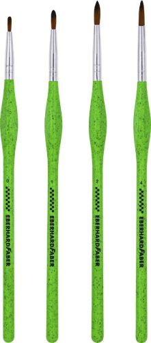 EBERHARD FABER Set de pinceaux synthétiques GREEN WINNER
