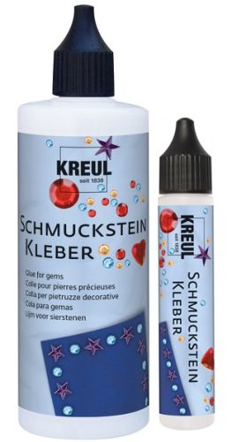 KREUL Colle pour pierres décoratives, flacon de 80 ml