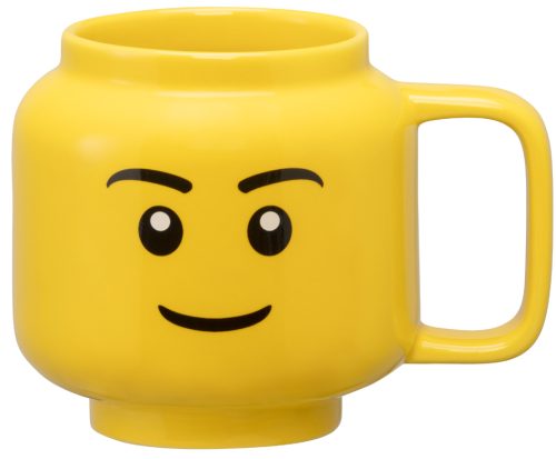 LEGO Tasse à café BOY, 255 ml, dans un carton, jaune
