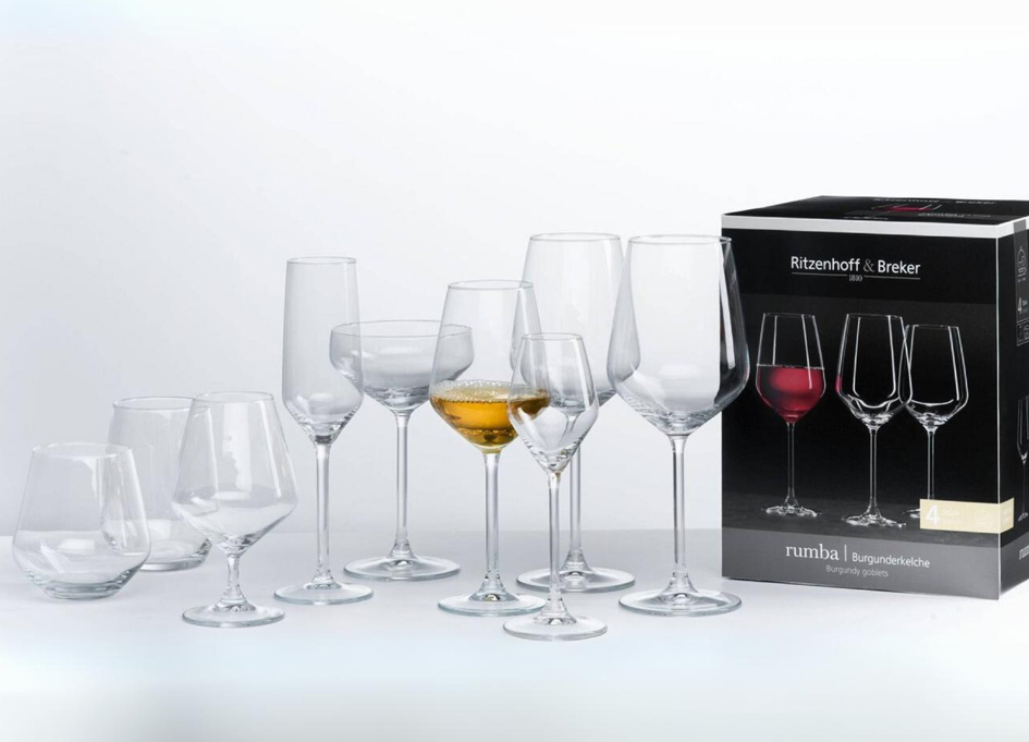 Ritzenhoff & Breker Verre à bourgogne RUMBA, 0,65 l