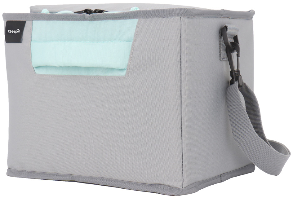 keeeper Sac isotherme 'nea', taille L, gris/bleu d'eau