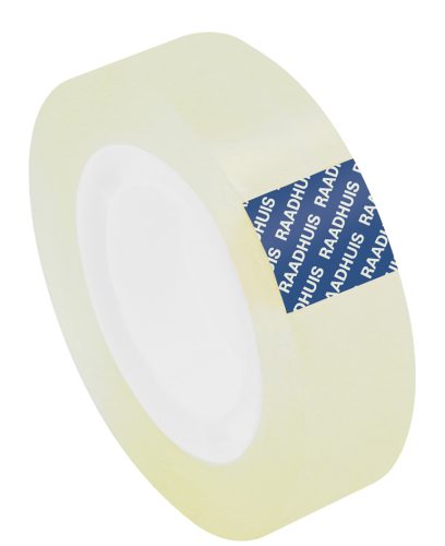 RAADHUIS Ruban adhésif, 12 mm x 33 m, PP, transparent
