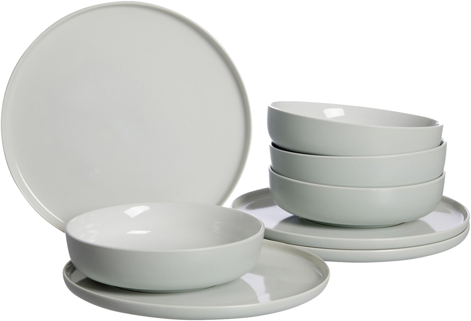 Ritzenhoff & Breker Service de table JASPER, 8 pièces,menthe